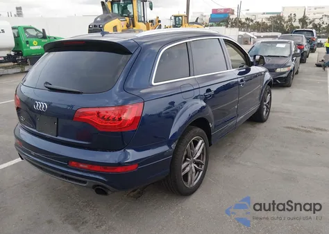 2013 Audi Q7 3.0T S Line Prestige from USA, damaged, VIN WA1DGAFE4DD011940